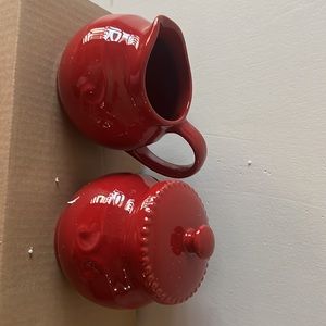 Sugar and creamer container